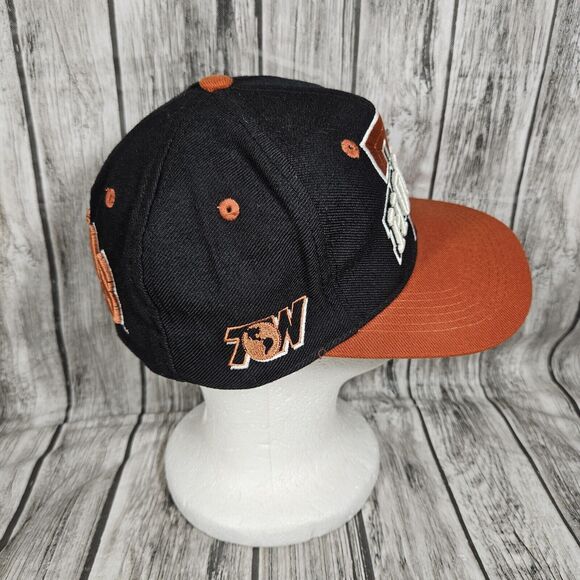 Vintage Texas Longhorns Hat Cap Size 6 7/8 Fitted Tow Top Of The World Cap Texas - Picture 3 of 9